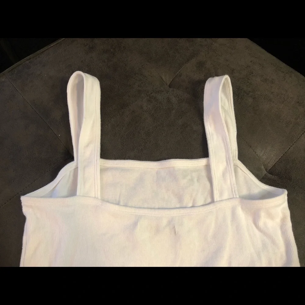 A&F Square-neck Ribbed Tank - Picture 5 of 7